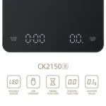 اسکیل دیجیتال تاچ ۳ کیلوگرم با تایمر (مدل CK2150)