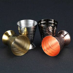 جیگر استیل سینگل شات حجم 75 میلی لیتر(4 رنگ متنوع)