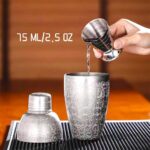 جیگر استیل سینگل شات حجم 75 میلی لیتر(4 رنگ متنوع)